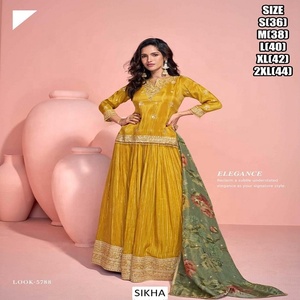 Nouveau Design exclusif Vêtements de fête Georgette Indian et Pakistan Style Salwar Kameez Disponible au prix de gros - Product Image 2