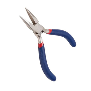 Wholesale Carbon Steel Flat Nose Pliers with Nylon Jaws Jewelry Making and Wire Bending Tools Mini Jewelry Pliers Tool - Product Image 1