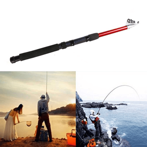 Canna da Pesca in Fibra di Vetro per Torrente e Roccia, 2.4M, Portatile e Telescopica, Prodotta a Taiwan - Product Image 3