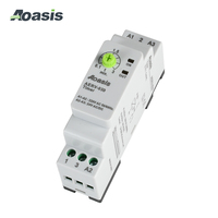 Relais de contrôle de tension de surveillance monophasé SERV-03 OASIS relais de temporisation AC 220V