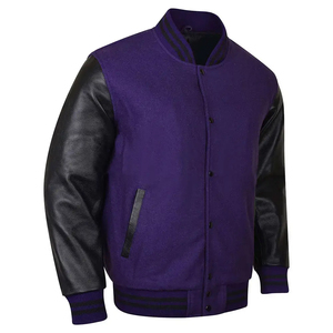 Hot Sale Streetwear Comfortable Fit Custom Varsity <b>Jacket</b> for <b>Men</b> Winter <b>Warm</b> Long Sleeves <b>Men</b> Letterman Baseball <b>Jackets</b> - Product Image 5