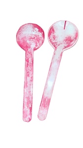 ชุดช้อนตักสลัดเรซิ่นพรีเมียมทันสมัย ผิวขัดเงา ดีไซน์น้ำหนักเบาแต่แข็งแรง ปลอดภัยสำหรับภาชนะเคลือบกันติด - Product Image 2