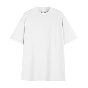 เสื้อยืดสตรีทแวร์ทรงโอเวอร์ไซส์แบบยูนิเซ็กซ์ ผ้าคอตตอน 100% หนัก 200 กรัม พิมพ์ลายซิลค์สกรีน เป็นมิตรต่อสิ่งแวดล้อม ป้องกันการเป็นขุย ระบายอากาศได้ดี - Product Image 2