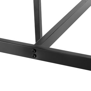 Sturdy Metal Frame High Top Pub Table <b>Small</b> Kitchen Dining Cocktail Coffee Counter Easy Assembly <b>Bar</b> Height Desk - Product Image 6