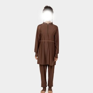 2026 Islamic <b>Modest</b> Women Plus Size Sports Casual Fleece Tracksuit 100% Cotton Active Wear for Jogging Training - Product Image 5