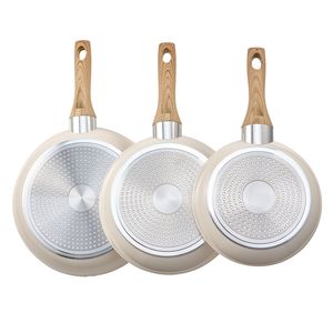 Set di 3 Padelle Antiaderenti in Alluminio da 8, 9.5 e 11 Pollici, Resistenti al Calore per Uso in Cucina - Product Image 5