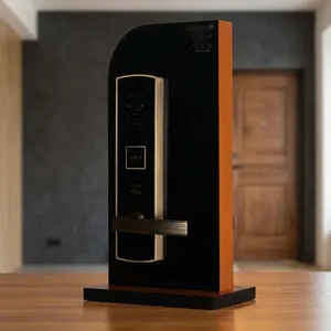 Serrure intelligente RFID TES-8001B pour hôtel, en acier inoxydable, avec carte-clé mobile pour déverrouillage, pour la sécurité à domicile au meilleur prix - Product Image 4