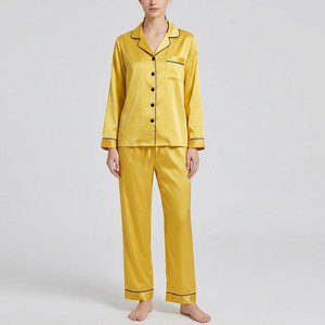 Conjunto de Lencería de Seda de Lujo para Mujer, Pijama Suave y Cómodo, Venta al Por Mayor - Product Image 1