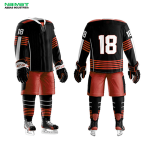 Conjunto Completo de Equipación Deportiva Personalizada con Número, Uniforme de Hockey, Fabricante de Ropa Deportiva Institucional al por Mayor - Product Image 1