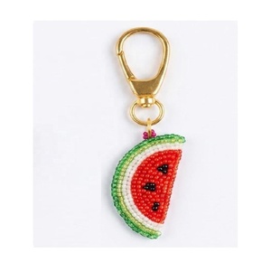 Beaded <b>Pineapple</b> Key Charm Beadwork Hold to Keys or Bag Charm Hand Embroidery Key Charm Handbag Purse Backpacks Gifted Charm - Product Image 4