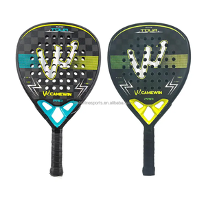 Raqueta de Pádel Ligera de Fibra de Carbono con Núcleo de Espuma EVA Memory Flex 12K/18K y Red de Poliéster para Juegos de Tenis de Pádel al Aire Libre - Product Image 2