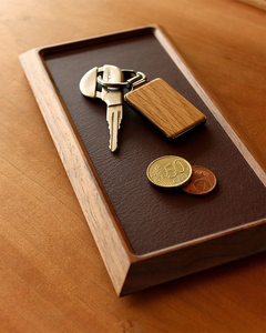 Bandeja de Servir Ovalada de Madera Estilo Japandi, Bandeja de Madera Maciza Pulida, Vajilla Minimalista Ecológica, Bandeja de Servir Personalizada, Nueva - Product Image 4