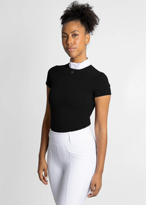 Chemise d'équitation pour femme en tissu doux avancé 2026 – Confort, ajustement extensible et style moderne – Chemises de concours OEM - Product Image 5