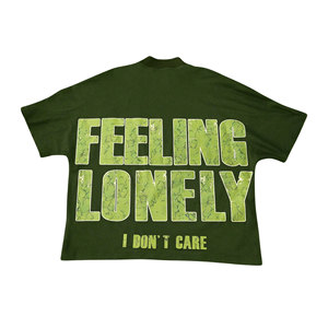 Men's Regular Fit <b>Olive</b> <b>Green</b> 100% Cotton Quick Dry Breathable Casual Short Sleeve O-Neck <b>T</b>-<b>Shirt</b> - Product Image 4