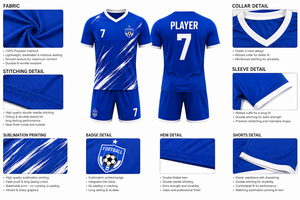 Custom Sublimated <b>Soccer</b> Uniform Set, Premium Football Team Jersey Package with Breathable Fabric for Youth, Adults and Kids - Product Image 5