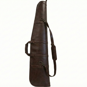 Funda vertical para pistola de caza de cuero genuino OEM, personalizable en color, de alta calidad, con logotipo/tamaño personalizado, en venta. - Product Image 5