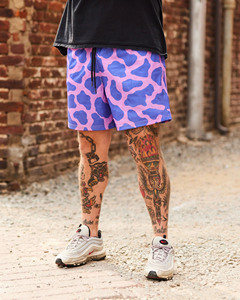 Pantalones Cortos Casuales para Hombre de Alta Calidad, Sólidos, Transpirables, Cintura Elástica, Poliéster/Algodón, Gran Venta - Product Image 6