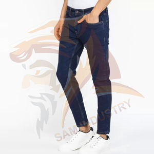 Pantalones Vaqueros de Mezclilla a la Moda para Hombre, Estilo Nuevo, Fabricante OEM, Corte Ajustado, Hechos a Medida - Product Image 3