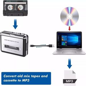 Portable Walkman Cassette Player <strong>Converter</strong> Recorder Convert Analog Tapes to Digital <strong>MP3</strong> Audio <strong>Video</strong> Splitter &amp; <strong>Converter</strong> - Product Image 3