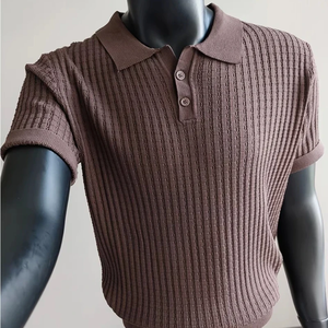 Camiseta de Hombre de Manga Regular, Cuello Redondo, Tejido Acanalado, 100% Poliéster, Formal, Transpirable, Ecológica, Antipilling, con Estampado - Product Image 1