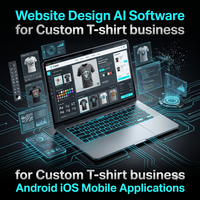 Özel Tişört İşletmeleri İçin Web Sitesi Tasarım Yapay Zeka Yazılımı Android iOS Mobil Uygulamalar WordPress Shopify Eklentisi Yapay Zeka CRM Yazılımı