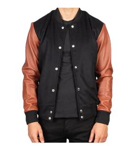 Chaqueta Varsity para Hombre, Estilo Letterman, Nueva, Manga Larga, Piel de Vaca, Bordado Duradero, Transpirable, de Secado Rápido - Product Image 6