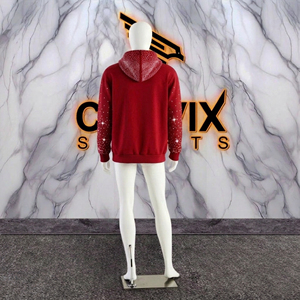 Sudadera con Capucha para Hombre CLOVIX SPORTS, 100% Algodón, Diseño de Bordado e Impresión Puff, Sudadera Personalizada, Proveedor Mayorista de Fábrica - Product Image 4