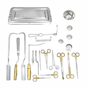 Ensemble de chirurgie plastique avec porte-aiguilles et instruments délicats pour interventions faciales, ensemble complet de chirurgie plastique à vendre - Product Image 1