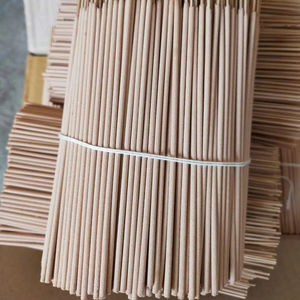 Bâtonnets d'encens blancs de haute qualité pour la prière, la méditation et le culte au temple, encens longue durée sans parfum - Product Image 1