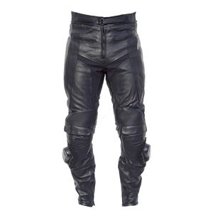 Pantalones de Cuero de Diseño Personalizado para Deportes al Aire Libre, Cómodos para Invierno, para Adultos, Motociclismo y Automovilismo - Product Image 3