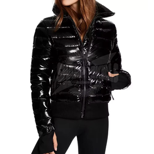 Vestes matelassées légères en tricot personnalisées pour hommes et femmes, avec rembourrage en polyester, capuche et chapeau amovible - Product Image 4