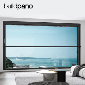 Fenêtre à levage vertical motorisée en aluminium conçue pour les villas de luxe et les espaces résidentiels privés - Product Image 3