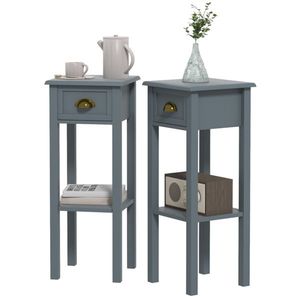 2 tavolini da caffè/da salotto con pratiche mensole e unità contenitive - Product Image 1