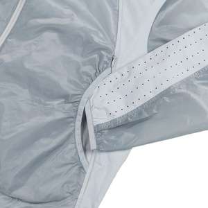 เสื้อแจ็คเก็ตกันลมไนลอนแบบมีฮู้ด NESTA SPORTS สำหรับทุกเพศ สามารถปรับแต่งโลโก้ได้ ระบายอากาศได้ดี น้ำหนักเบา พับเก็บได้ เหมาะสำหรับการเดินป่า - Product Image 6