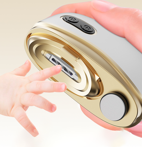 2-In-1 Automatische Usb Elektrische Nagelknipper Gebogen Mes Vingernagel Snijder En Polijstmachine Voor Baby 'S En Volwassenen Gemaakt Van Plastic - Product Image 3