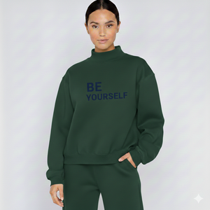 Women Mockneck Long Sleeve <b>Top</b> Minimalist Solid Color OEM ODM Manufacturing - Product Image 1