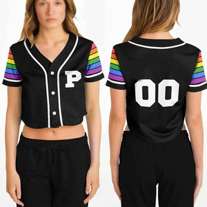Maillot de baseball court pour femme, taille personnalisée, pour l'entraînement sportif – Collection 2026 en vogue - Product Image 1