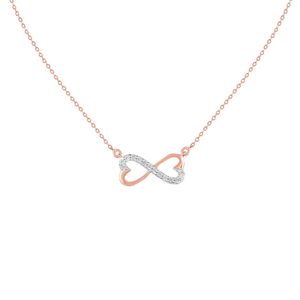 Luxury 14K <b>Rose</b> Gold Triple Diamond Halo Pendant Necklace IGI Certified Link Dainty Fine Jewelry Women Anniversary Wedding Gift - Product Image 3