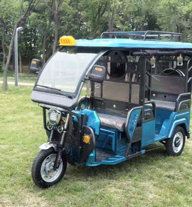 Triciclo Eléctrico Mini de 600W, Triciclo Abierto, Motocicleta Eléctrica de Pasajeros, Scooter Eléctrico de 3 Ruedas - Product Image 2
