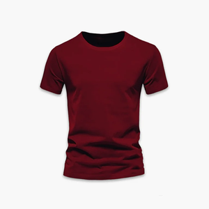 เสื้อยืดเนื้อนุ่มใส่สบายสำหรับทุกเพศ ขายส่ง เสื้อยืดแขนสั้นทรงพอดีตัวสำหรับฤดูใบไม้ผลิและฤดูใบไม้ร่วง เสื้อยืดลำลองผู้หญิง เสื้อยืดทรงเข้ารูป - Product Image 2