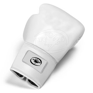 Gants de boxe en cuir de qualité supérieure Easy Fit avec sangle de poignet antidérapante et réglable, design élégant personnalisable pour l'entraînement des adultes - Product Image 3