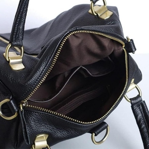Sac à dos et sac à main convertible en cuir de chèvre de qualité supérieure pour femmes, fabriqué à la main, pour les voyages, le bureau, l'école, sac de mode - Product Image 5