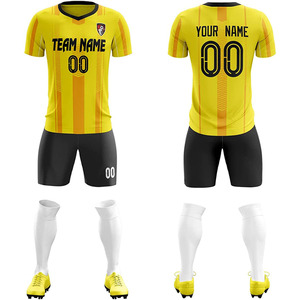 Equipación Profesional de Fútbol para Competiciones de Liga, Logotipo, Nombre, Número, Uniforme, Proveedor de Ropa Deportiva Resistente - Product Image 6