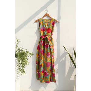 Robe d'été décontractée Amber Dahlia avec ceinture assortie Taille S 0.0g - Product Image 2