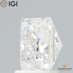 L'étincelle d'inspiration 2.50 CT Princess Cut Diamond CVD Lab Grown D Color VS1 Clarity 7.49 MM IGI Certificate Perfection - Product Image 5