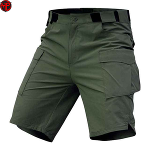 Men's Multicolor Cargo Shorts with Pockets Solid Color Casual Summer Outdoor Sports Beach Fishing Shorts Mid Waist - Product Image 2