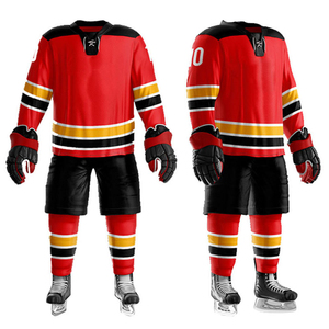 Tela antidesgarro para camisetas de hockey sobre hielo, ropa deportiva profesional con pantalones flexibles para hockey sobre hielo y equipamiento de equipo. - Product Image 5
