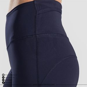 Leggings de yoga de cintura alta Mawra: Pantalones de gimnasio elásticos en 4 direcciones y resistentes a las sentadillas. Pantalones de Yoga de Spandex para Mujer, Control de Abdomen, para Entrenamiento Físico - Product Image 3