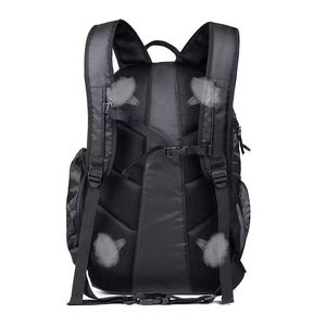 Sac de basketball de luxe en velours côtelé robuste OEM, grande capacité, sac à dos de football, coutures renforcées, compartiment à chaussures, écologique - Product Image 2