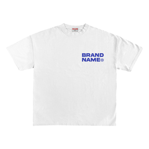 เสื้อยืดสตรีทแวร์ผู้ชาย แบบสั่งทำพิเศษ ผ้าคอตตอนเจอร์ซีย์เนื้อหนักสีขาว 220 กรัมต่อตารางเมตร ทรงหลวมไหล่ตก พิมพ์ลายสกรีน ทรงบ็อกซี่ - Product Image 3